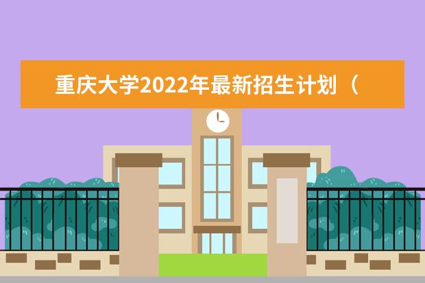 <a target="_blank" href="/academydetailr/31.html" title="重庆大学">重庆大学</a>2022年最新招生计划（该校今年开设专业招生人数详情）