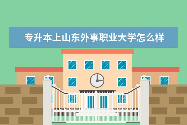 专升本上山东外事职业大学怎么样